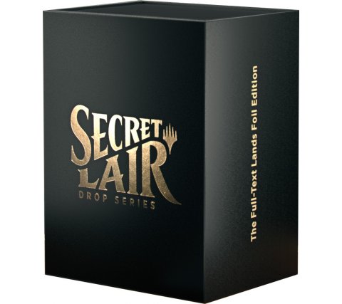 Secret Lair Drop Series: The Full-Text Lands (foil) - Magic
