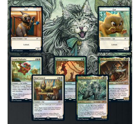 Magic the Gathering Secret Lair Drop Series: OMG KITTIES