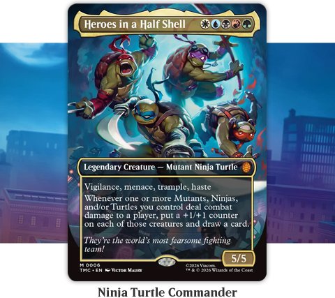 Magic: The Gathering - Teenage Mutant Ninja Turtles Commander Deck