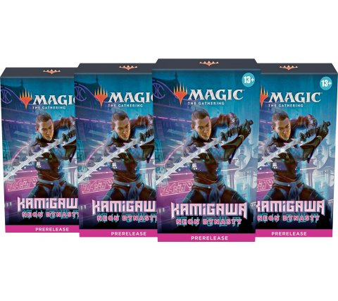 Prerelease Pack Kamigawa: Neon Dynasty (set of 4) (+ 4 free set boosters)