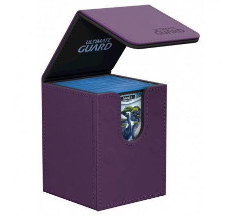 Ultimate Guard Flip Deck Case 100+ Leatherette Purple