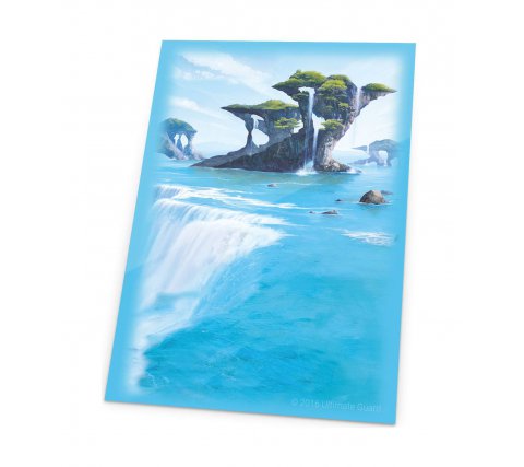 Ultimate Guard Printed Sleeves Lands Edition I: Island (80 stuks)