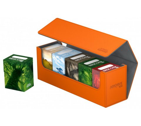 Ultimate Guard ArkHive Flip Case 400+ Orange