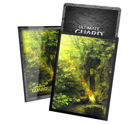 Ultimate Guard Printed Sleeves Lands Edition II: Forest (100 stuks)