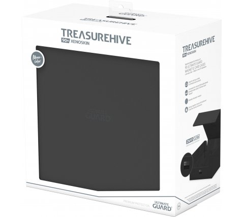 Ultimate Guard Treasurehive 90+ Black - Ultimate Guard