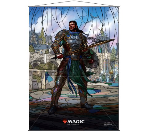 Wall Scroll: War of the Spark Stained Glass Gideon