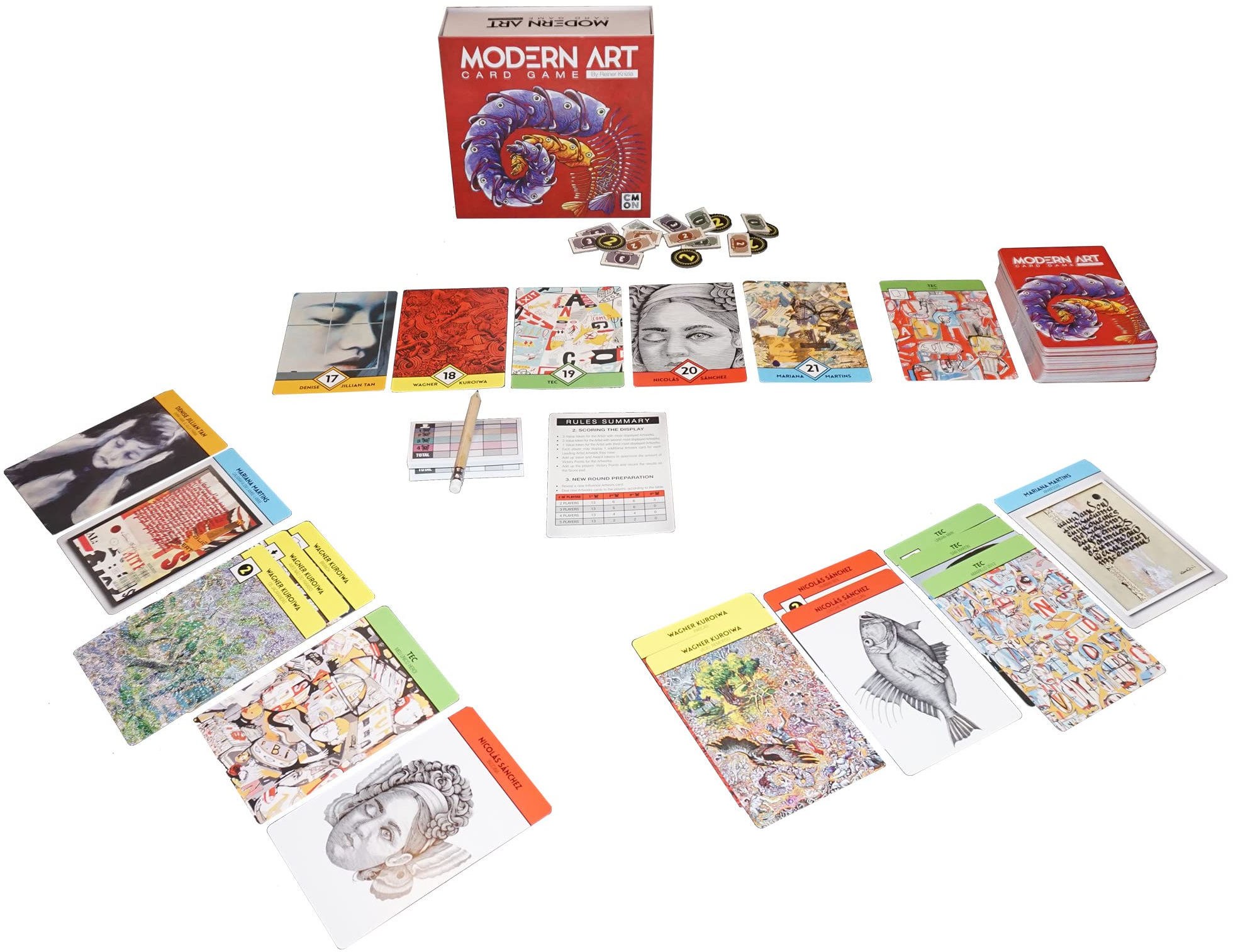 Modern art 2024 board game
