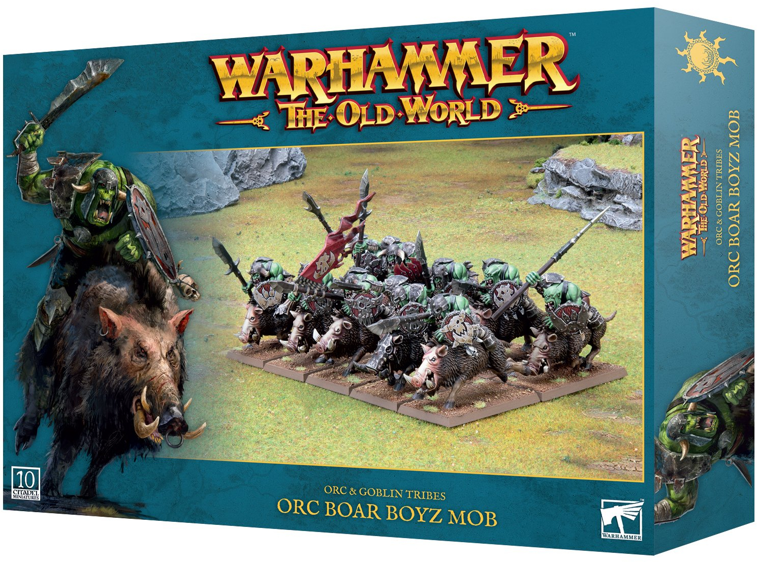 warhammer old world orc boyz 25体 Another 25 orc boyz for the old world. #orcchariot