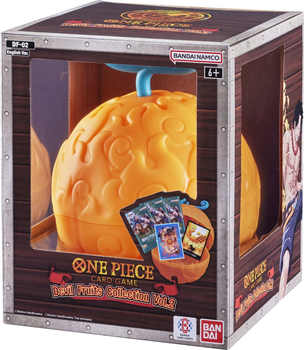 bandai one piece card game -devil fruits collection vol.1 TCG - Devil - Vol. 1 (DF-01) This product incorporates many One Piece elements to catch the eye and entice purchasers ONE PIECE CARD GAME DEVIL