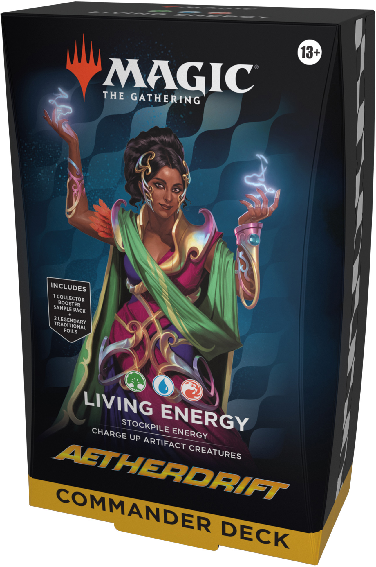 mtg aetherdrift collector booster card list Magic: The Gathering Aetherdrift Omega Collector Box (15 Magic Cards)