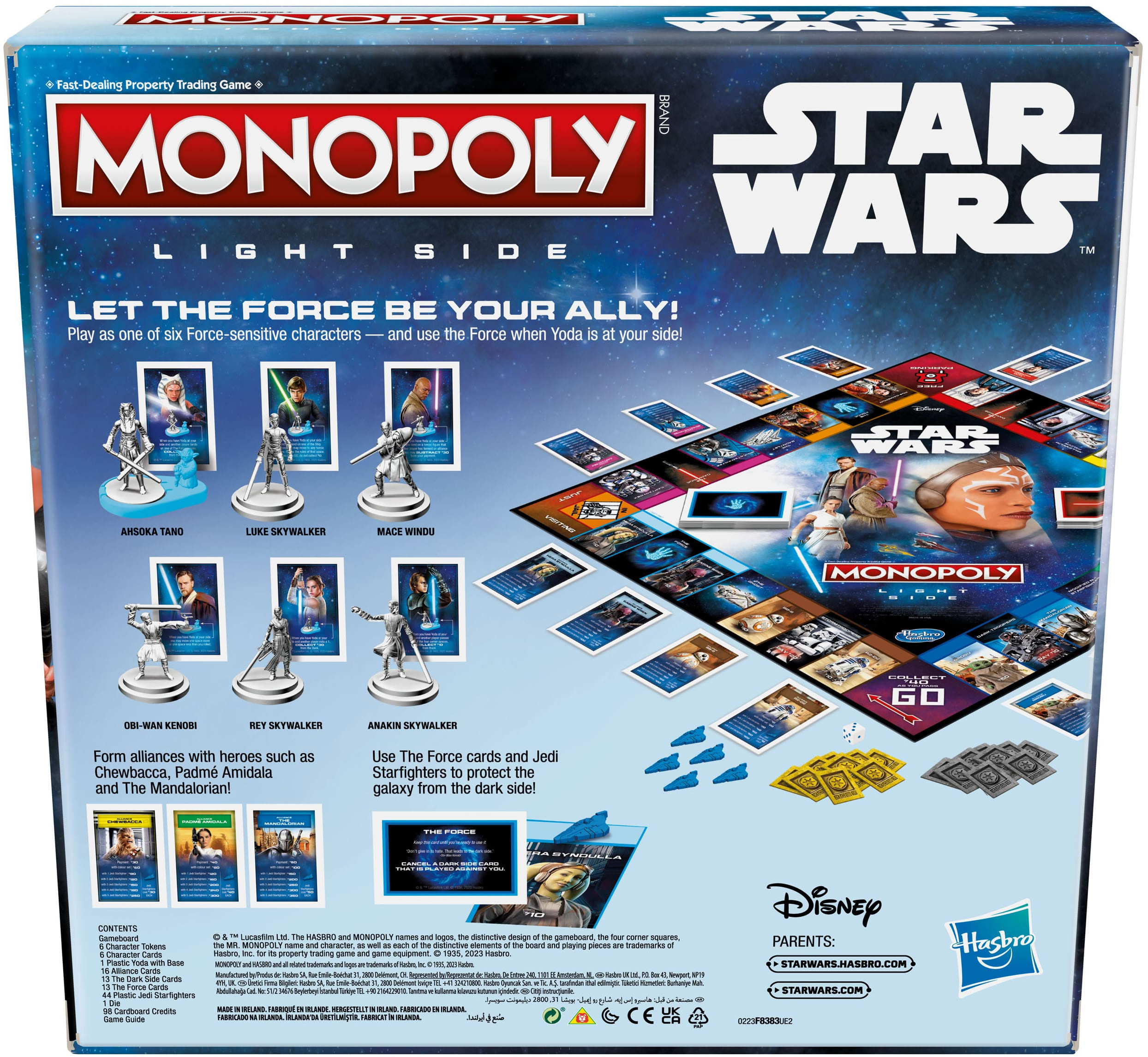 Star Wars: Monopoly - Light Side Edition (EN) - Hasbro