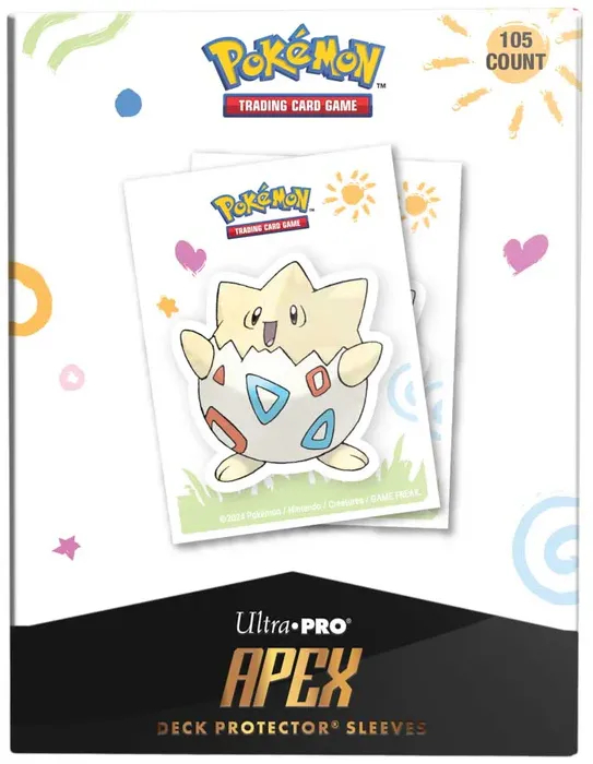 Ultra Pro Pokmon - APEX Sleeves: Togepi Holiday (100 pieces) - Ultra Pro |  Bazaar of Magic