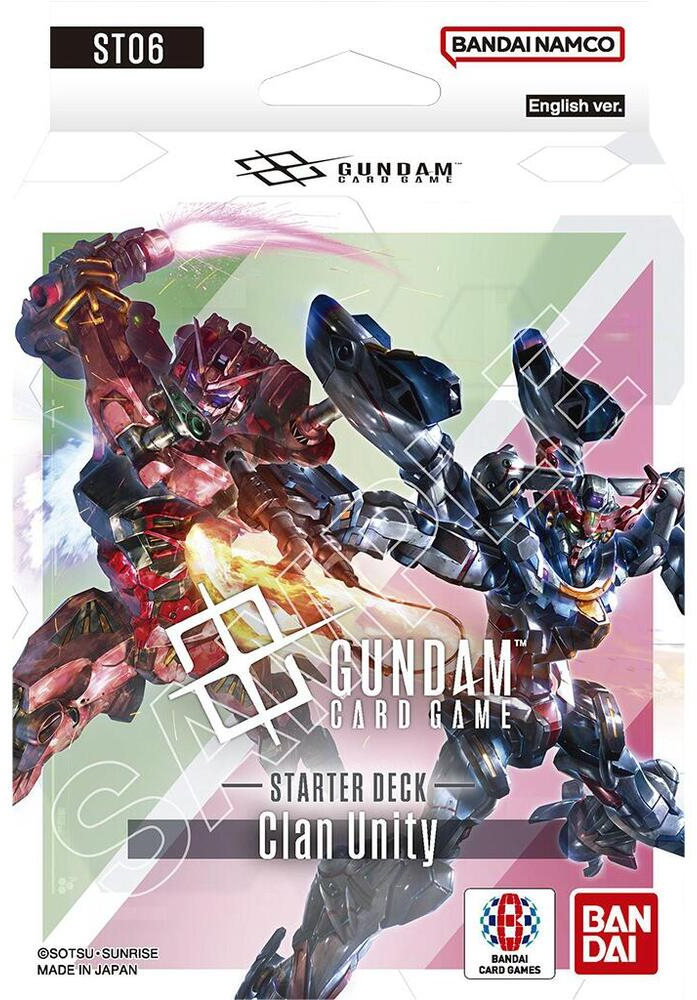 Gundam Card Game - Dual Impact Starter Deck ST-06: Clan Unity