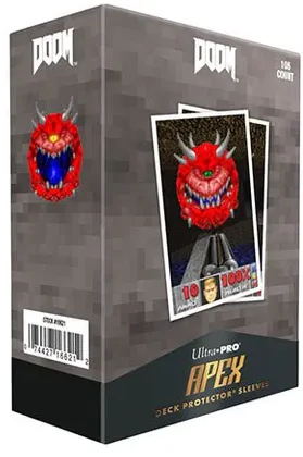 Ultra Pro APEX Sleeves - Doom: The Dark Ages: Cacodemon (100