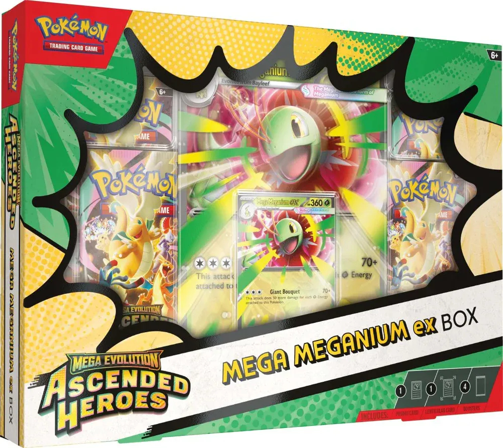 Ascended Heroes メガメガニウムex BOX Pokémon: Mega Evolution - Ascended Heroes EX Box: Mega Meganium