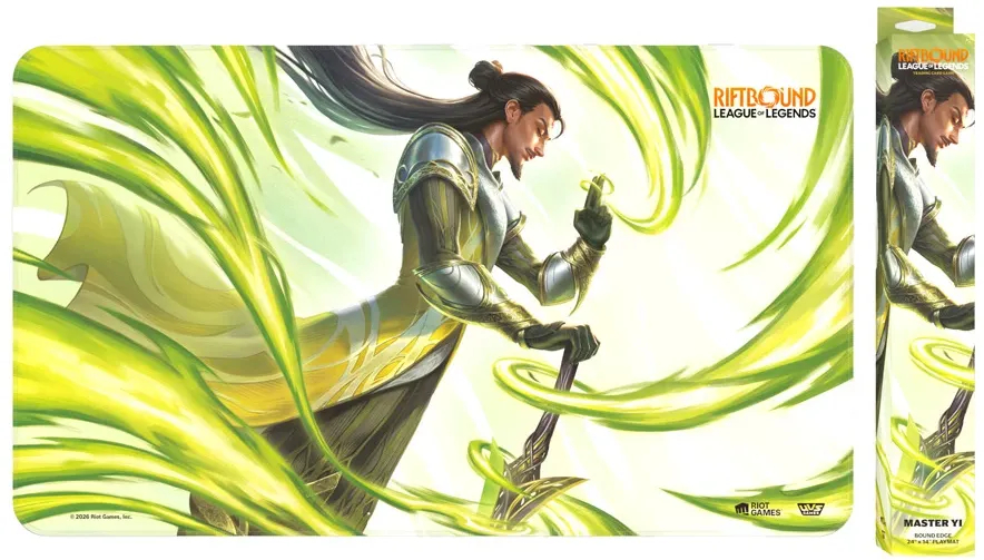 Riftbound TCG - League of Legends Playmat: Yi, Wuju Master - Riot
