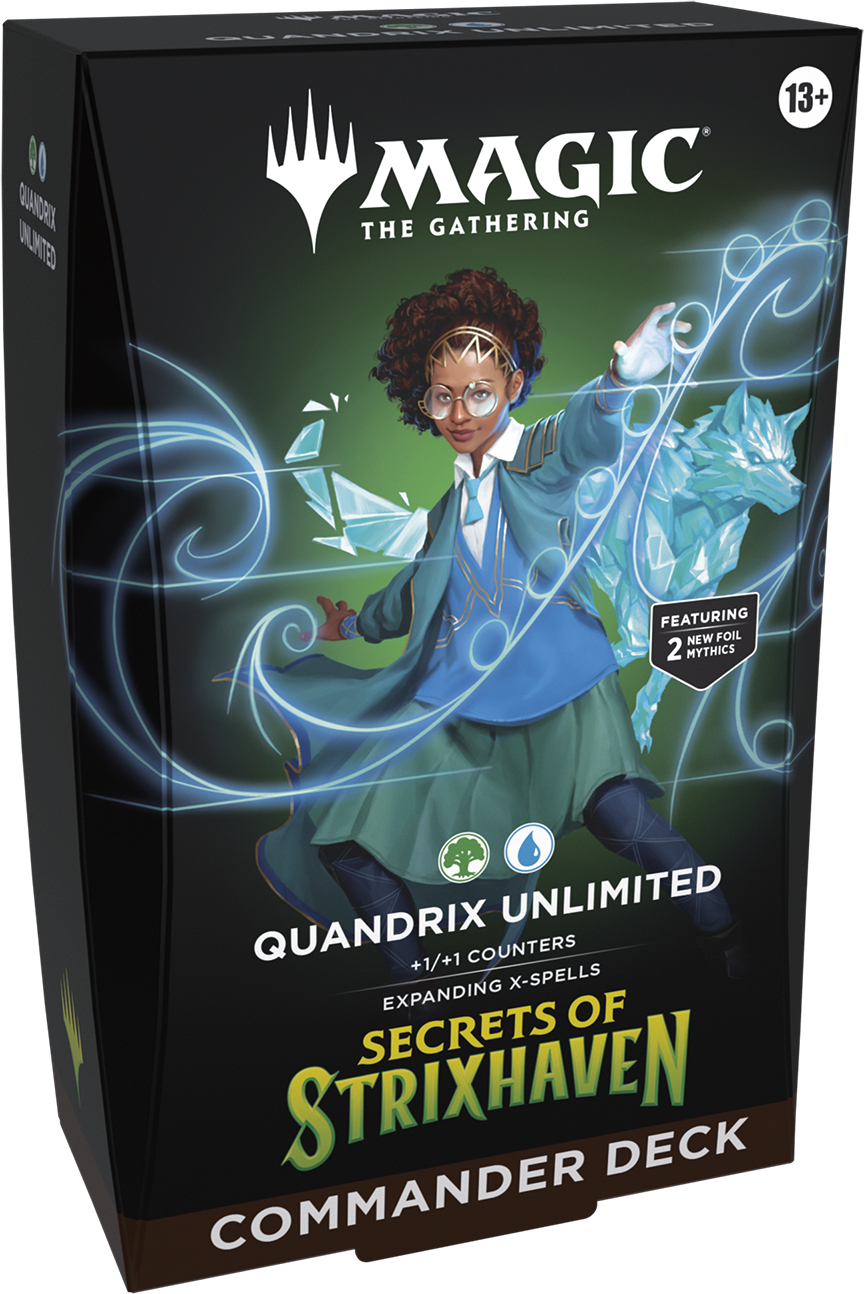 MTG Quandrix Unlimited English 英語版 Magic: The Gathering - Secrets of Strixhaven Commander Deck