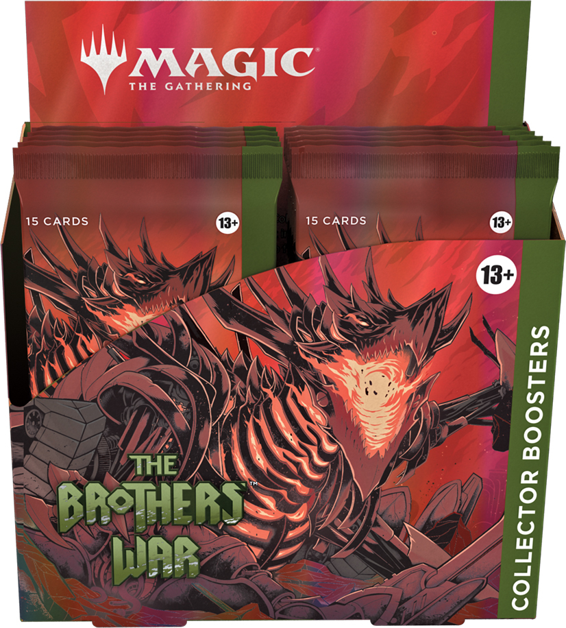 Collector Booster Box The Brothers' War (12 boosters) - Magic: The Gathering  | Spellenwinkel.nl