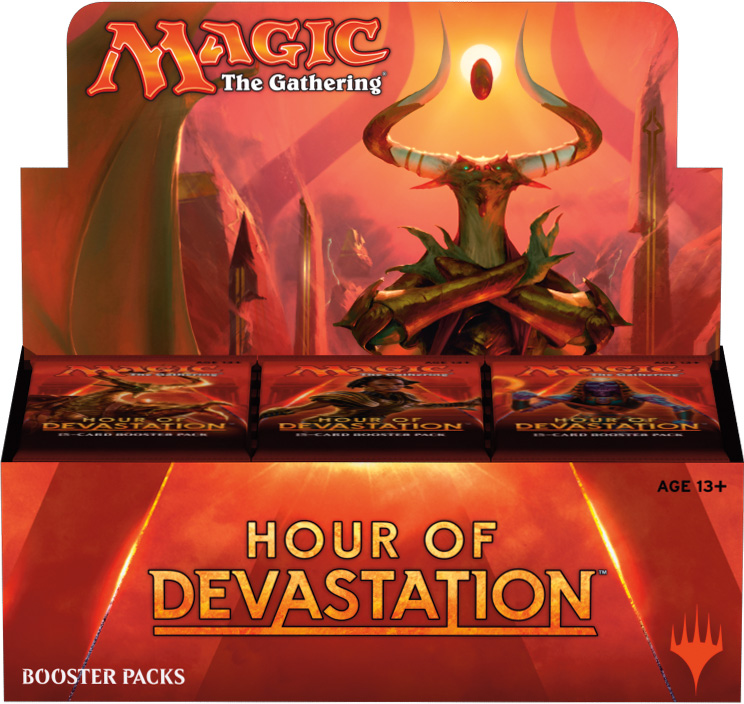 Boosterbox Hour of Devastation (36 boosters) - Magic: The Gathering |  Bazaar of Magic