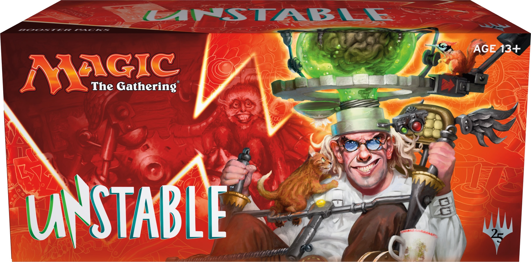 how many packs are in an unstable booster box Magic the Gathering: Unstable: Booster Box