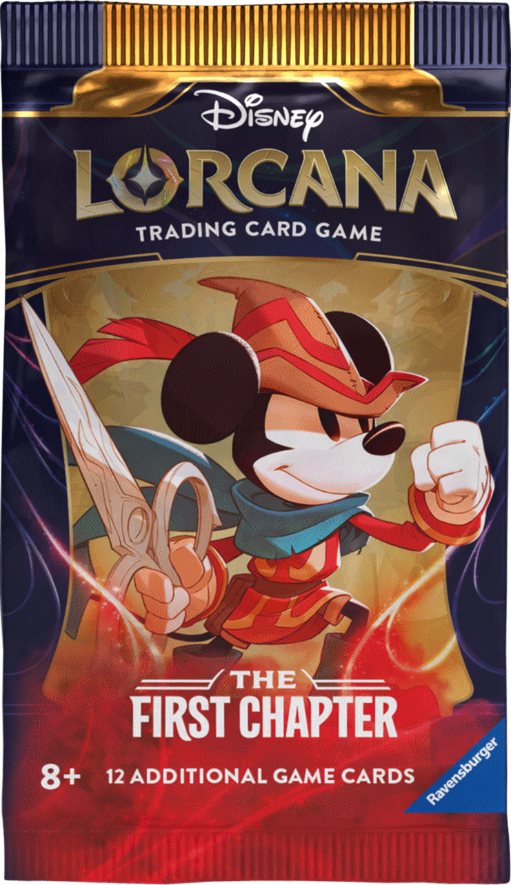 lorcana mickey starter deck The First Chapter Steel Single FIRST LOOK: Disney Lorcana Starter