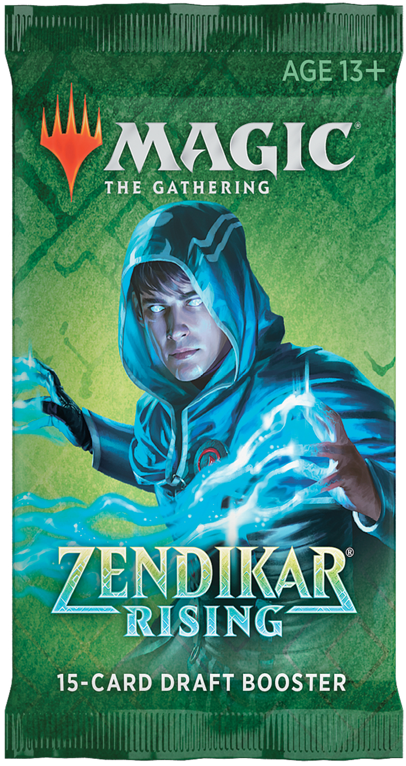 zendikar rising draft booster box topper Magic: The Gathering Set | 30 Packs (360 Cards) + 1 Box 15 cards from the set designed for a balanced Draft experience plus an ad card or token MTG / Zendikar Rising