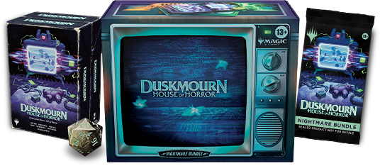 Magic: The Gathering - Duskmourn: House of Horror Nightmare Bundle - Magic:  The Gathering | Bazaar of Magic