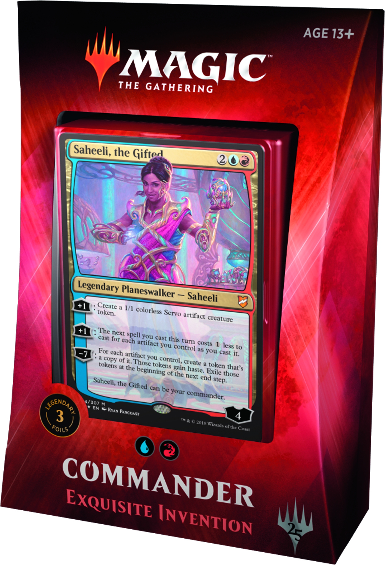 Magic Commander 2018-1x Herald of the Pantheon 