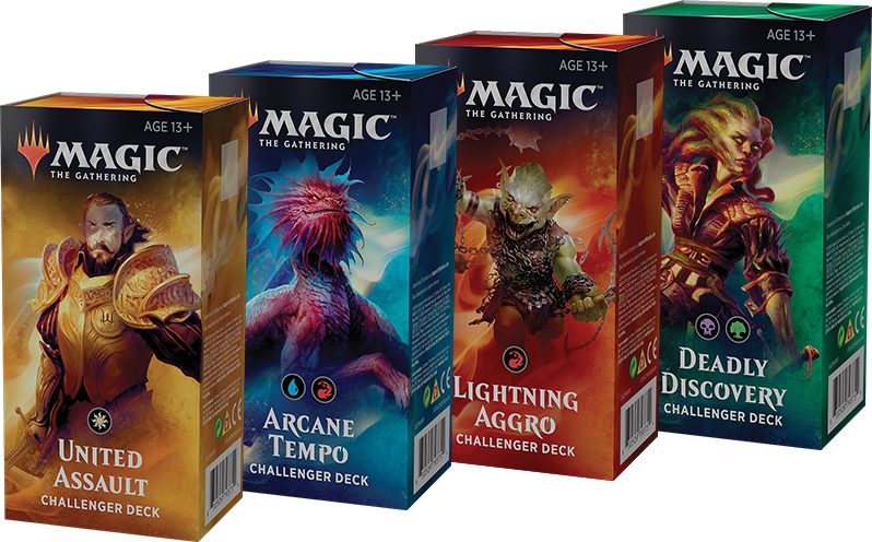 Magic The Gathering Challenger Decks 2019 Complete Set of 4 