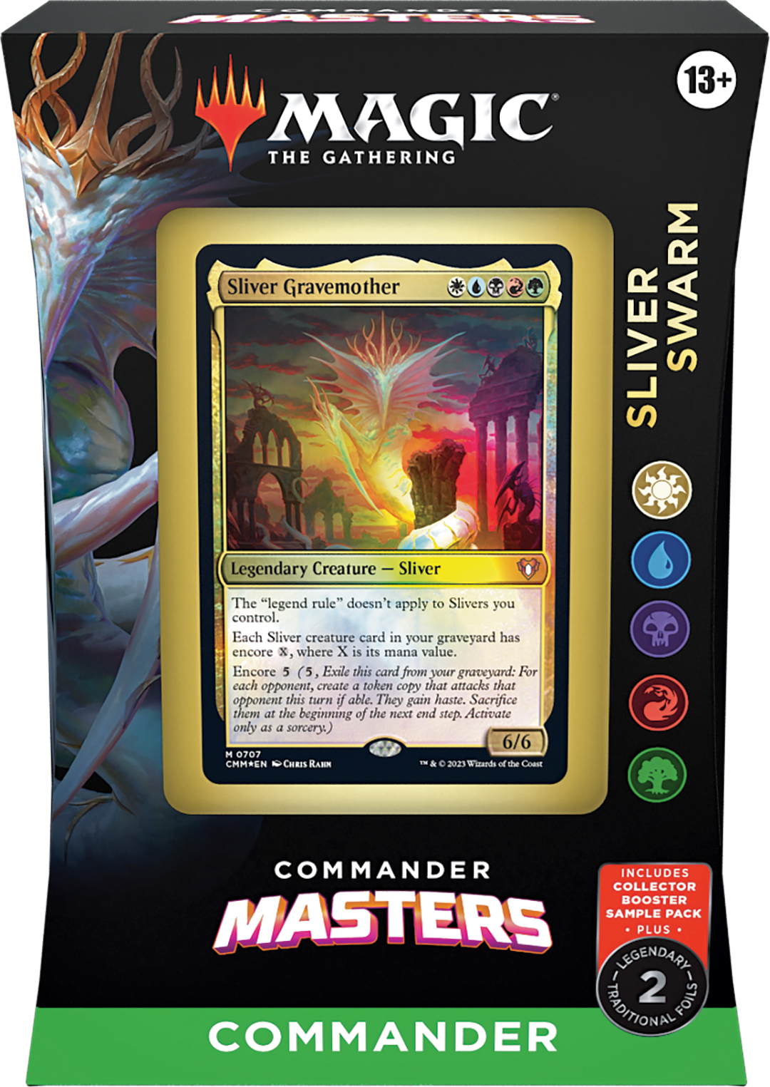 マジック：ザ・ギャザリング MTG commander Slivers deck (100 cards) Commander Deck Commander Masters - Sliver Swarm - Magic: The