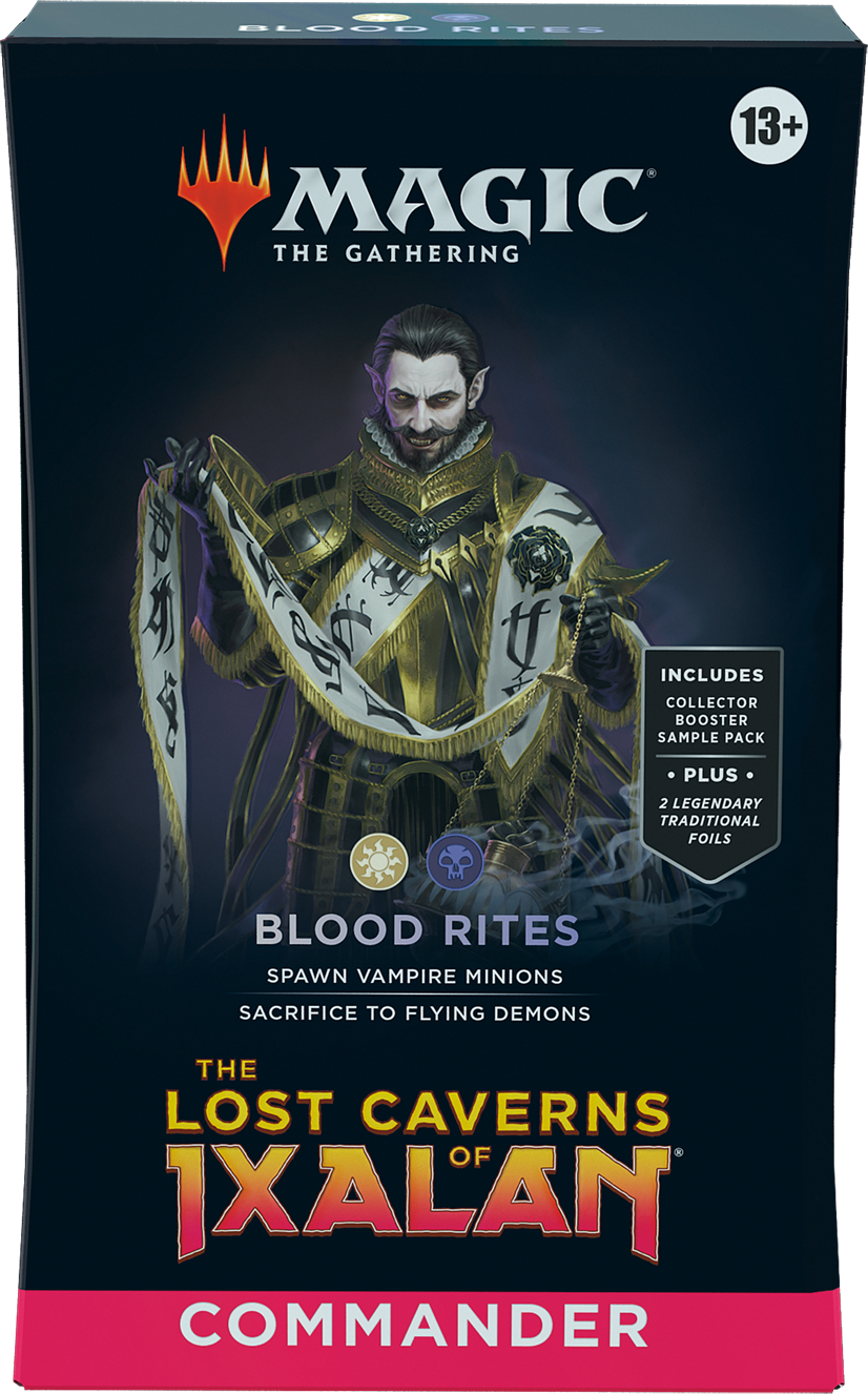 Magic: The Gathering - The Lost Caverns of Ixalan Commander Deck: Blood  Rites - Magic: The Gathering | Bazaar of Magic