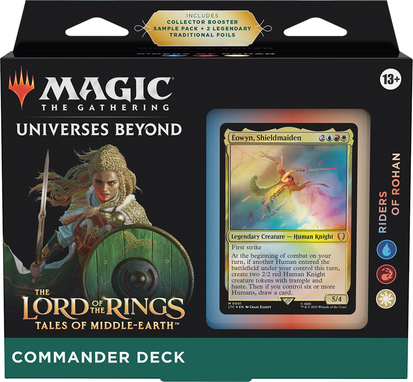 Magic: The Gathering - The Lord of the Rings - Tales of Middle-Earth -  Commander Deck (Set of 4) - Game Nerdz