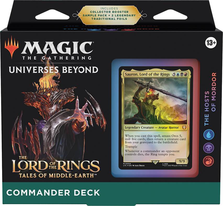 LOTR 4 commander decks