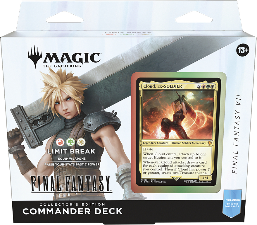 Magic: The Gathering - Final Fantasy Collector's Edition Commander Deck:  Limit Break - Magic: The Gathering | Bazaar of Magic