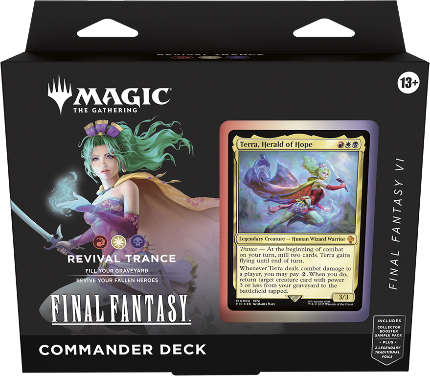 Magic: The Gathering - Final Fantasy Commander Deck: Revival Trance - Magic:  The Gathering | Bazaar of Magic