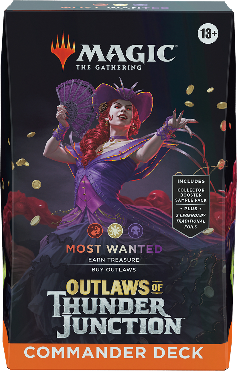 Magic: The Gathering - Outlaws of Thunder Junction Commander Deck: Most  Wanted - Magic: The Gathering | Bazaar of Magic