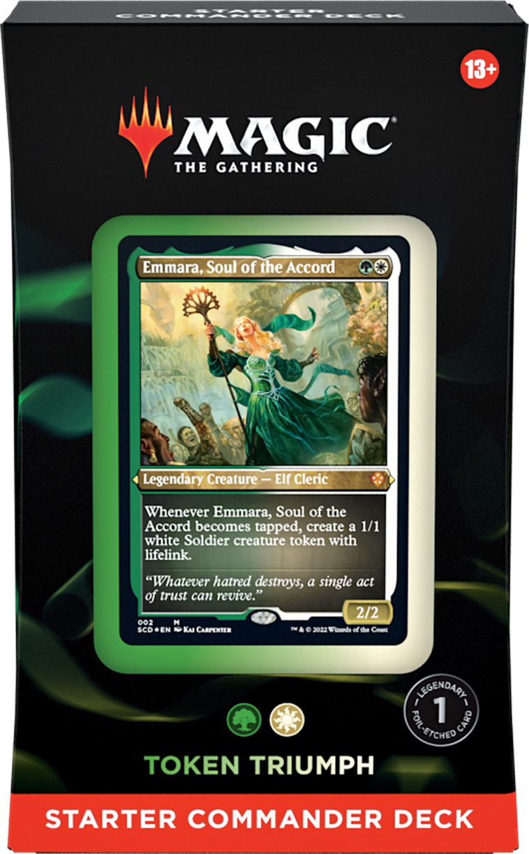 Starter Commander Deck: Token Triumph - Magic: The Gathering | Bazaar of Magic Starter Commander Deck: Token Triumph - Magic: The Gathering | Bazaar of Magic
