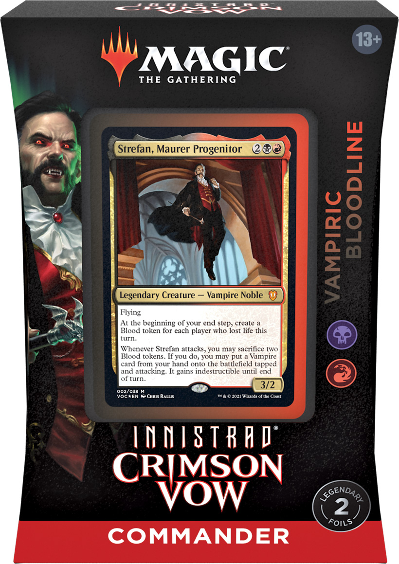Commander Deck Innistrad: Crimson Vow - Vampiric Bloodline - Magic: the  Gathering | Bazaar of Magic