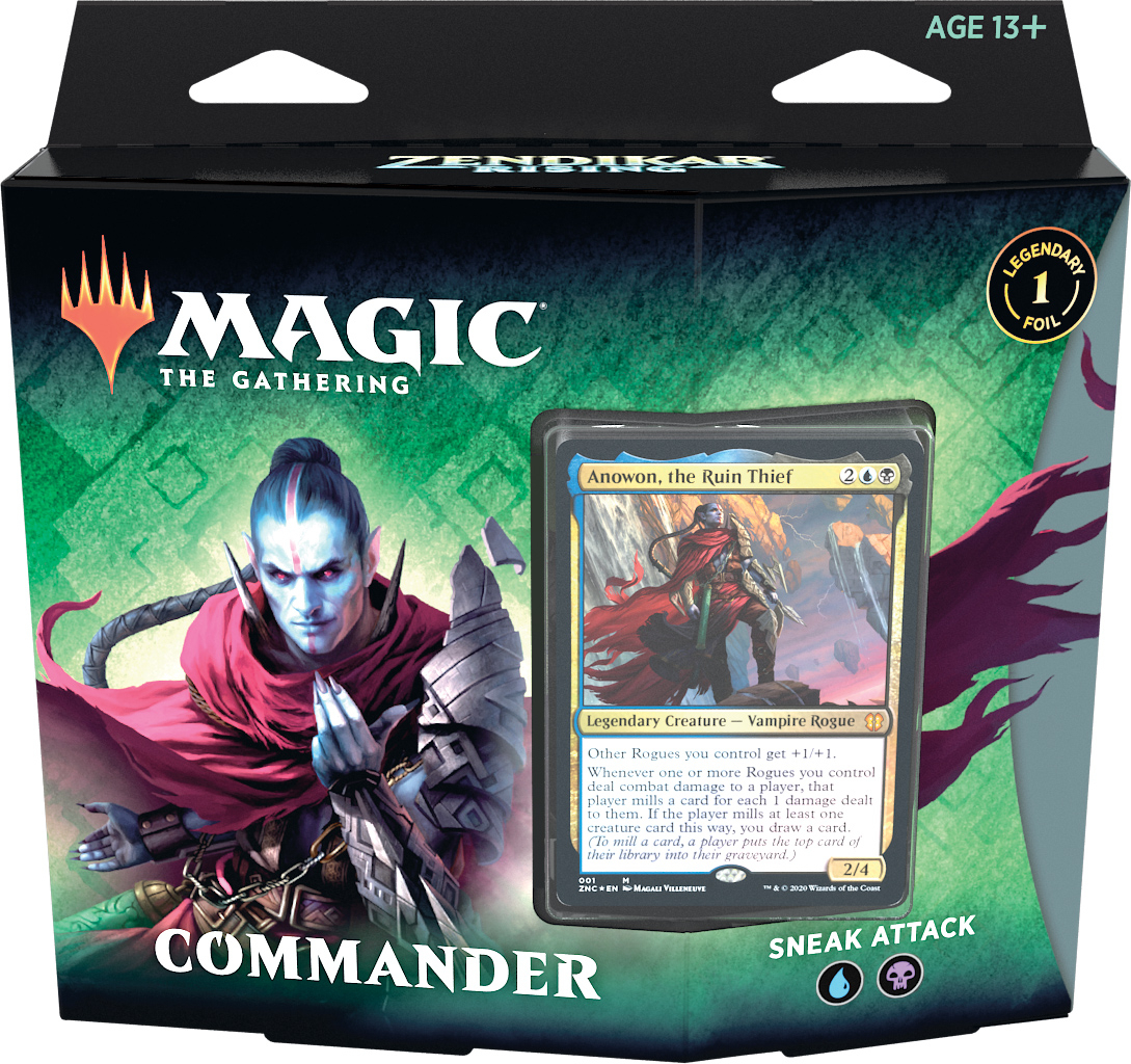 2020 Magic the Gathering MTG Zendikar Rising Commander Decks SEALED CASE OF 6 