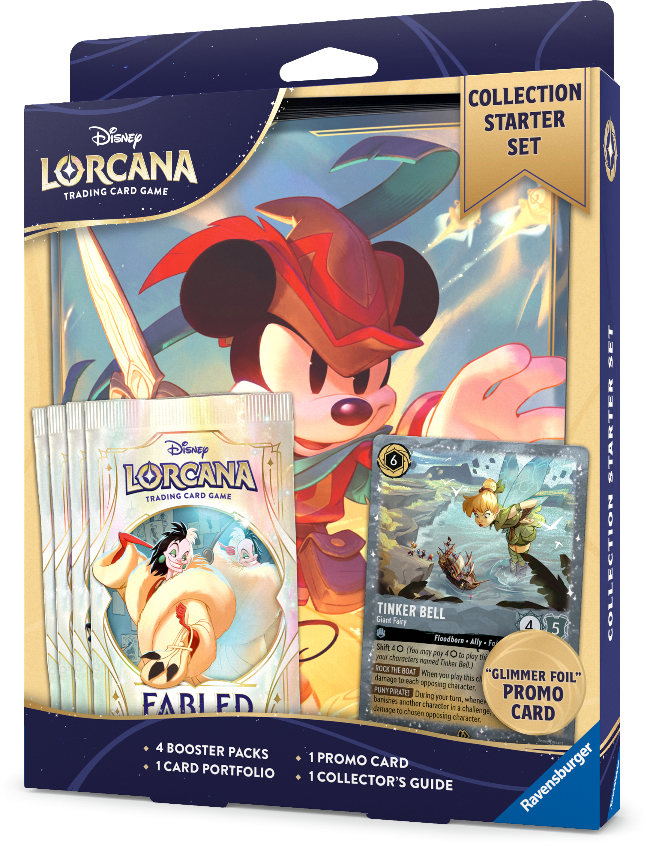 Lorcana FABLED コレクションスターターセット Disney Lorcana - Fabled Collection Starter Set: Mickey Mouse
