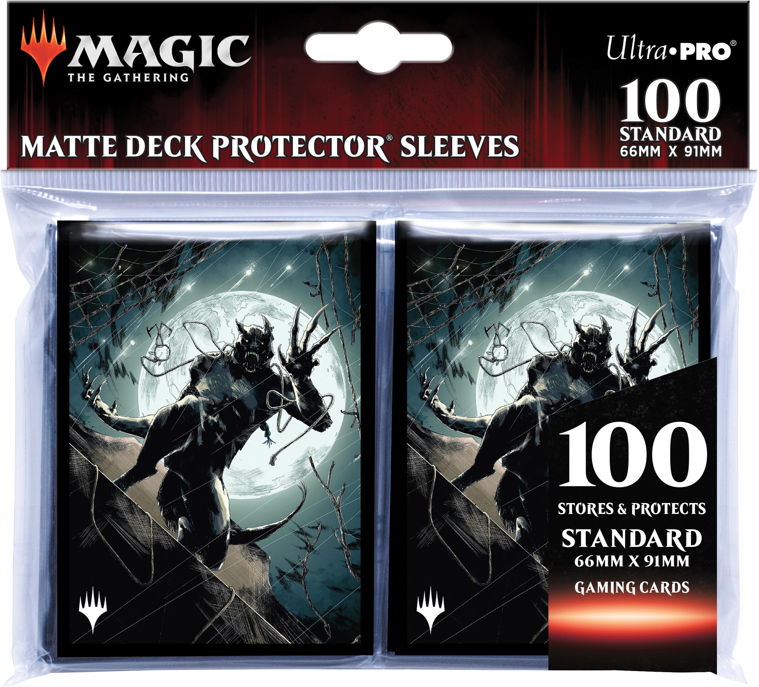 midnight hunt card sleeves Ultra Pro camera ready play experience! NEW Magic: The Gathering Players