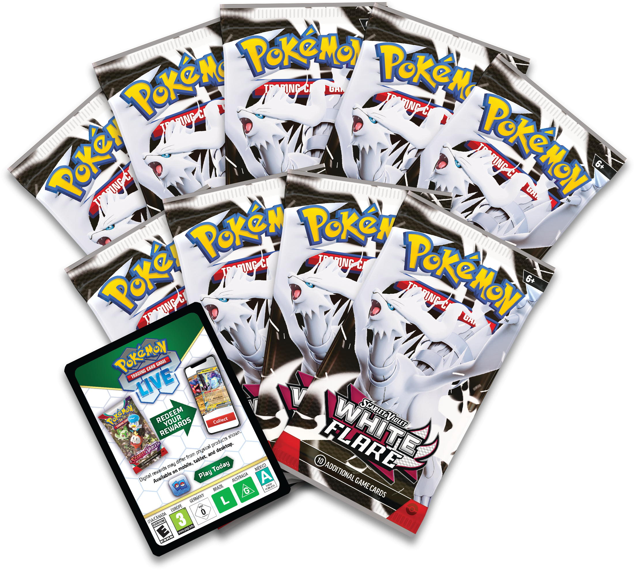 Pokemon - Scarlet & Violet White Flare Elite Trainer Box - Pokemon