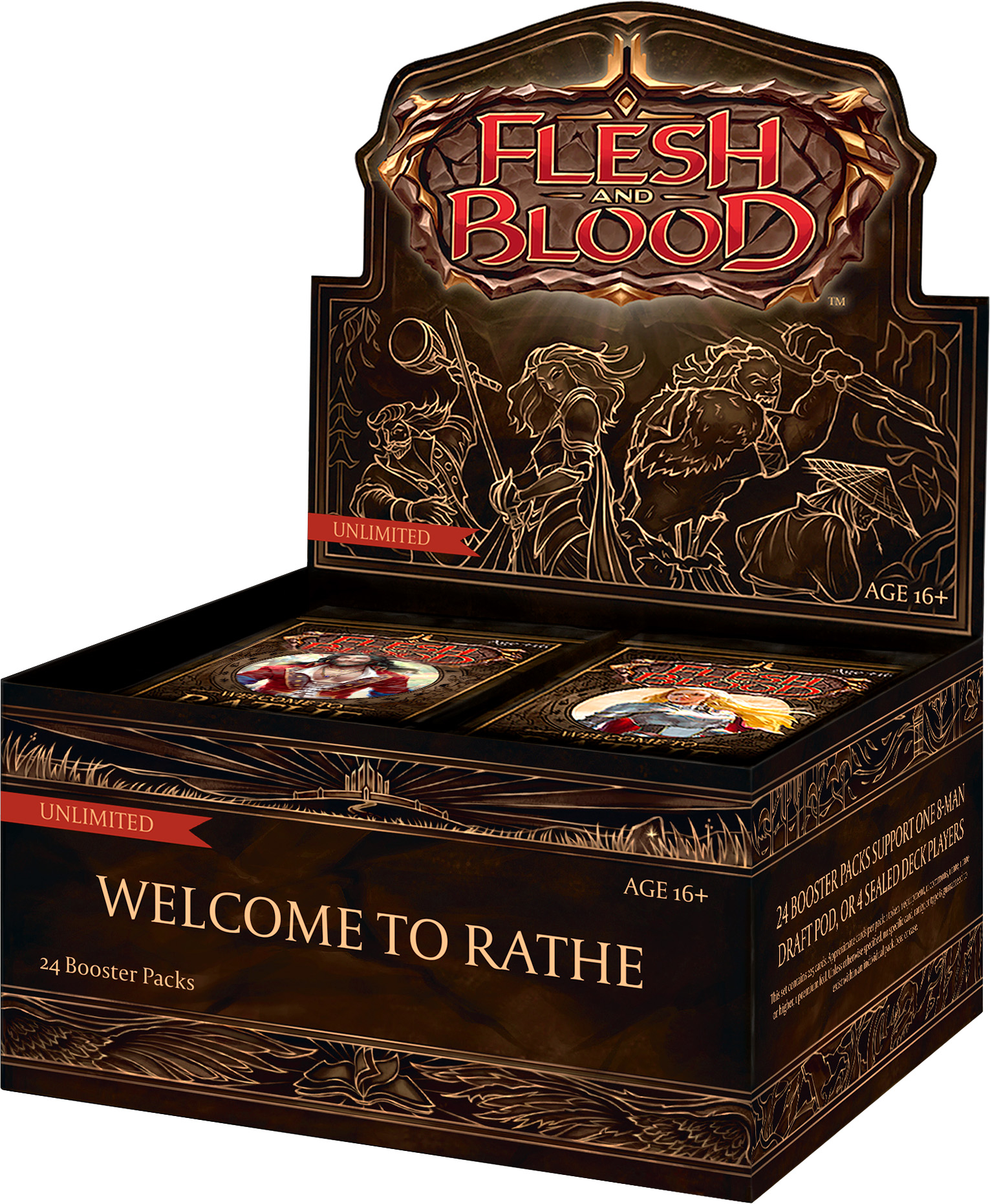 Flesh and Blood: Boosterbox Welcome to Rathe (24 boosters) - Flesh