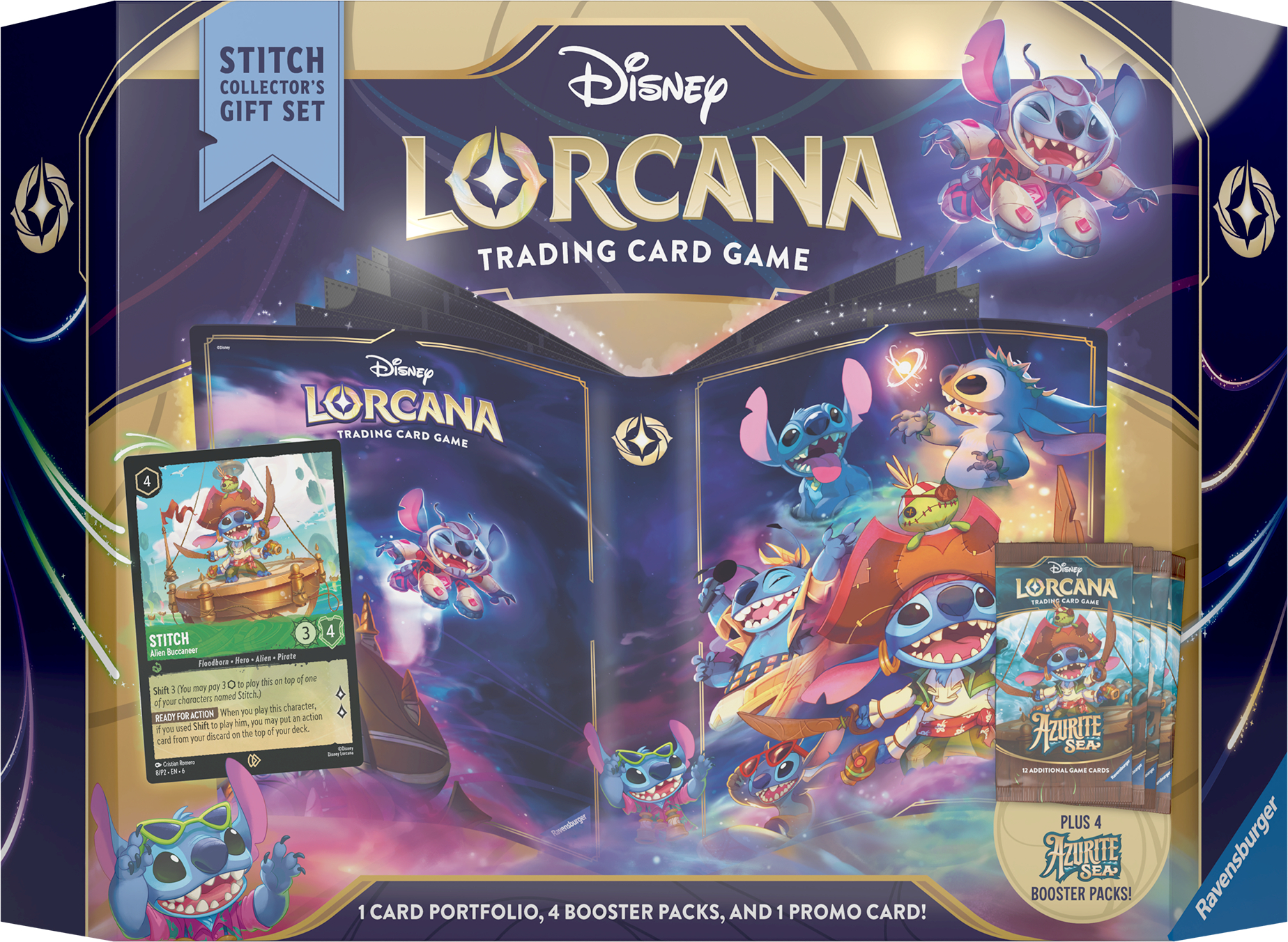 Disney Lorcana - Azurite Sea Stitch Collector's Gift Set - Lorcana
