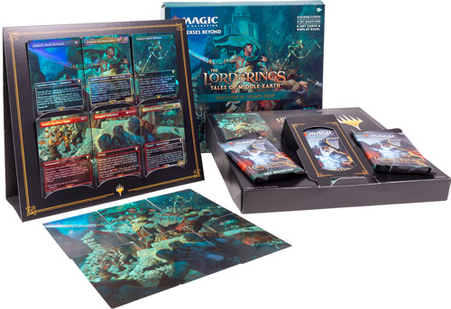 aragorn at helm's deep mtg cards Magic: The Gathering The Lord of The Rings: Tales of Middle-Earth Scene Box Helper card Magic: The Gathering - Lord