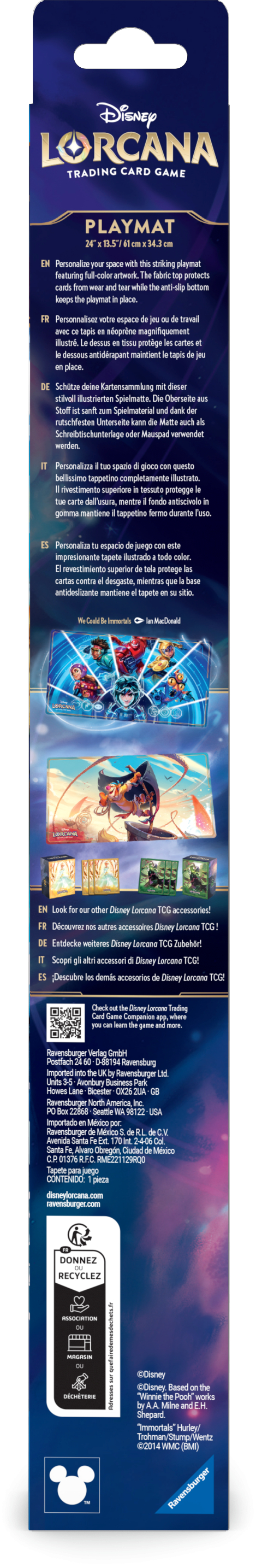 Disney Lorcana - Archazia's Island Playmat: Baymax - Ravensburger | Bazaar  of Magic