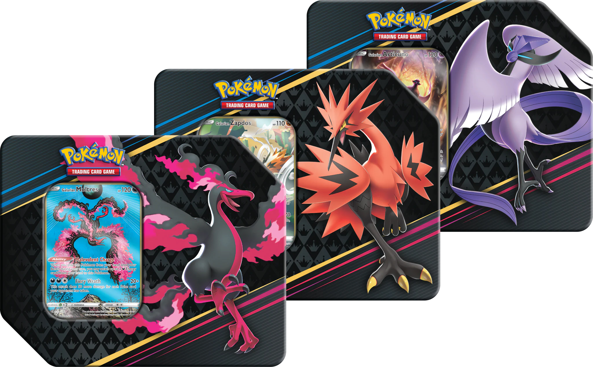 BANDAI Pokémon verzamelkaartspel: Stacking Tins Q1 2024 Assort scharlakenrood en paars: Metalen doos (Spaans), Pokémon-kaartspel: Start je reis als trainer, PC50468, meerkleurig