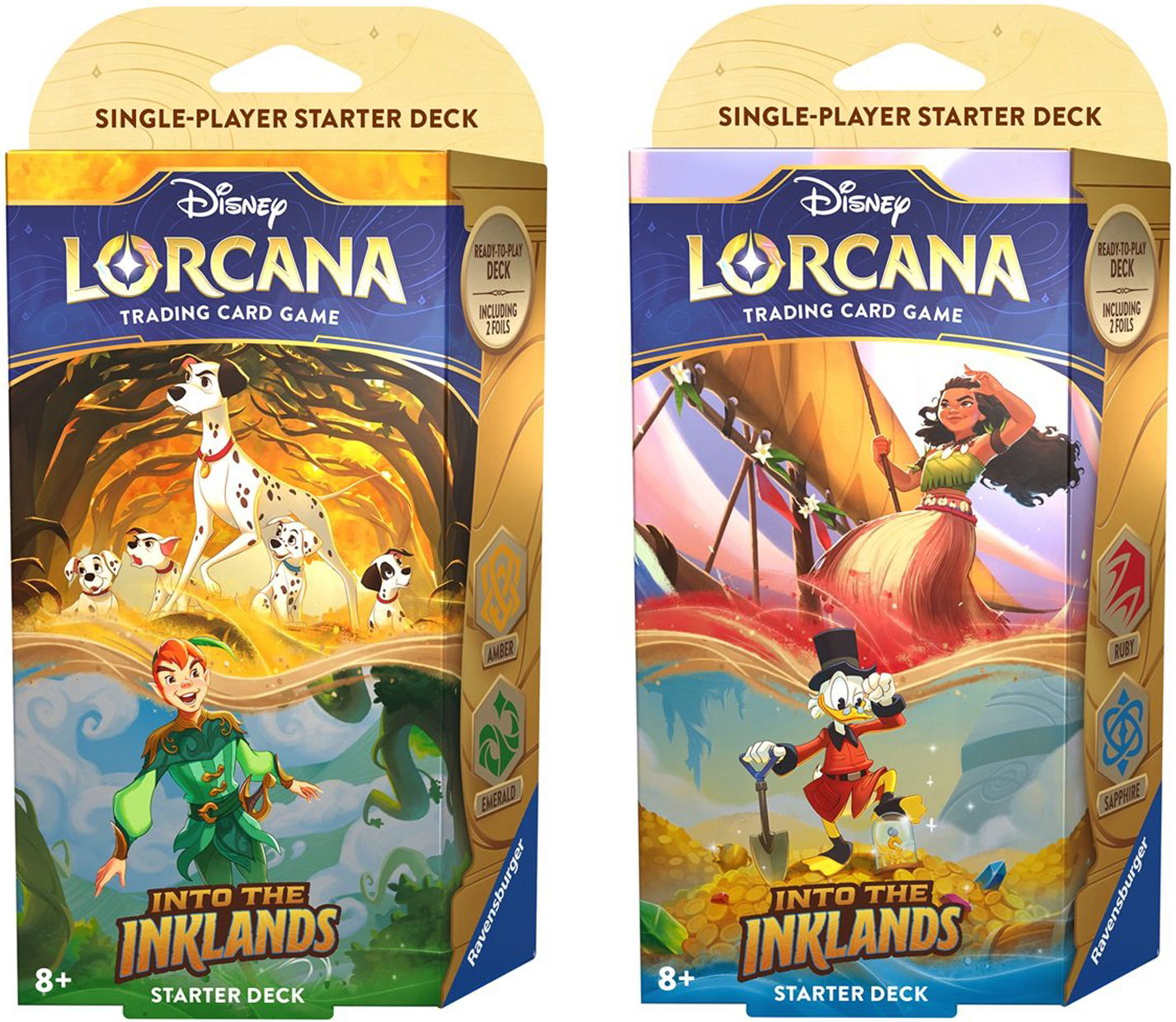 Disney Lorcana - Into the Inklands Starter Deck (set of 2