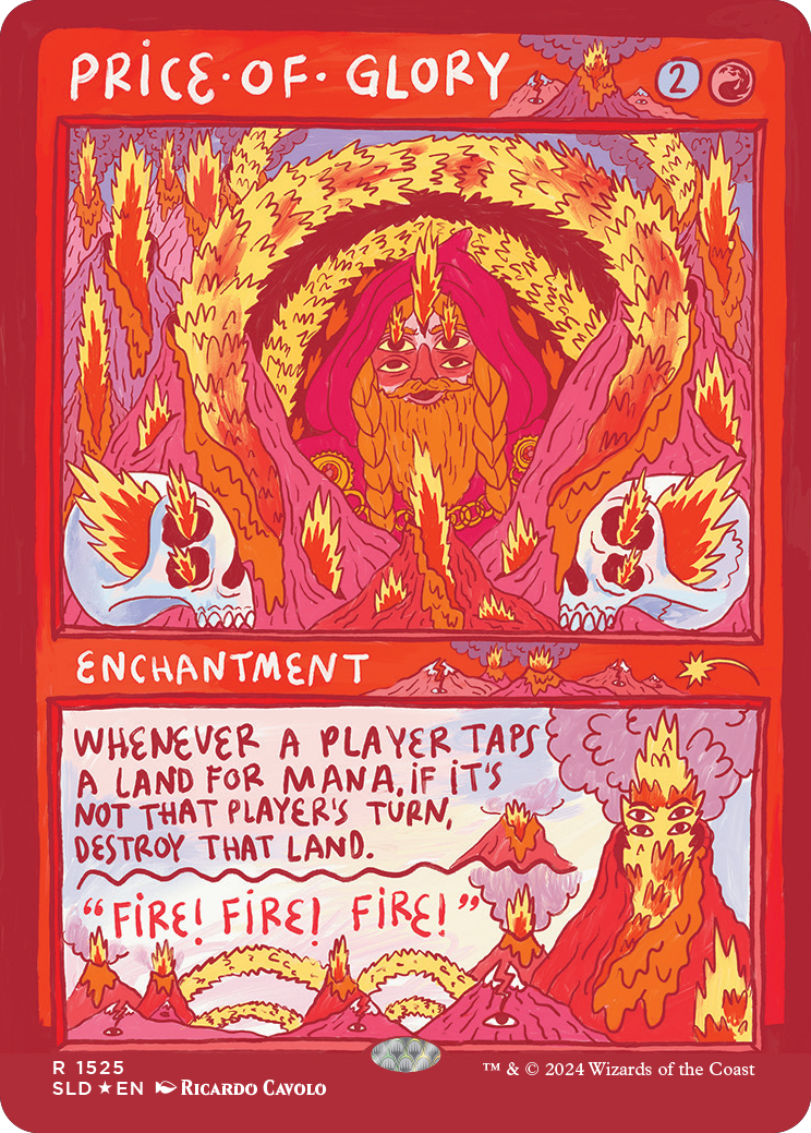 Secret Lair Drop Series: Burning Revelations (foil) - Magic: the