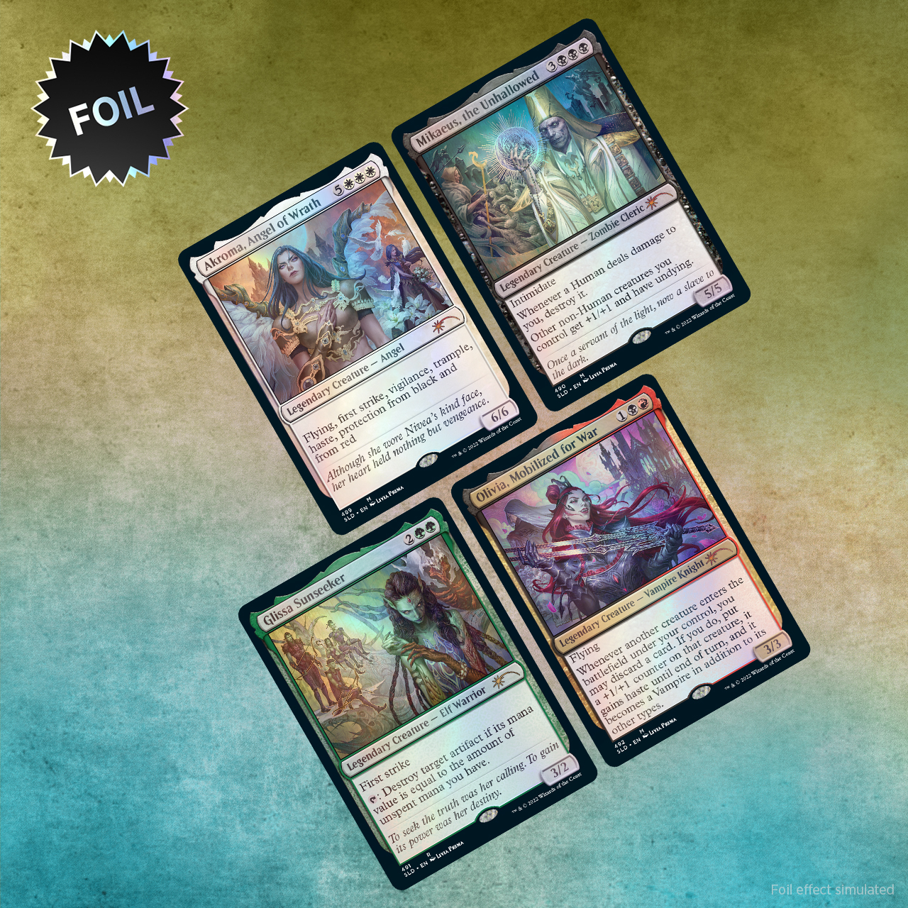 マジック：ザ・ギャザリング MTG Artist Series: Livia Prima foil Secret Lair Drop Series: Artist Series - Livia Prima (foil